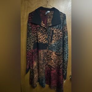 WinterSun multi color coat NWT